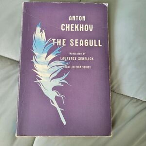 Purple 'The Seagull' Book by Anton Chekhov